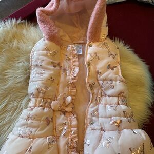 ‼️ S O L D‼️ Pink Butterfly Kids Jacket